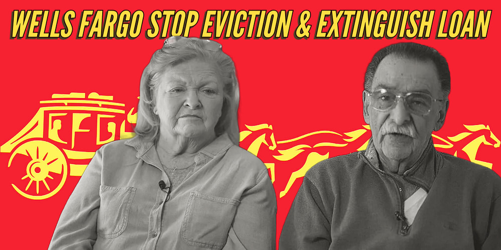 Wells Fargo decided to give the property back to Joe and Kathy. They sent a letter saying they’re going to receive the title to their home.
