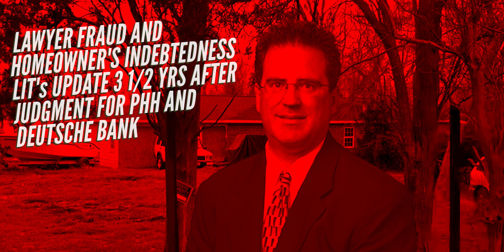 It's early stages for James, who's up against Dykema and PHH Mortgage Corporation in S.D. Texas Federal Court after removal from State Court.