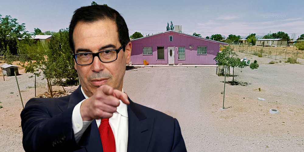 Here's a case which brings back memories of Steve 'The Foreclosure King' Mnuchin and his Trump appointed bankster colleague Joe Otting.