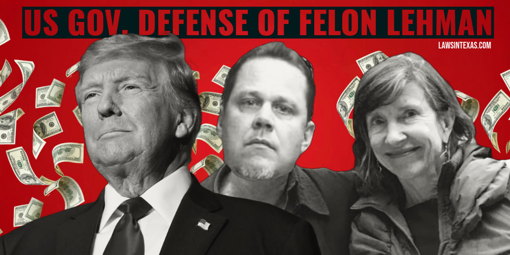 In 2019 the CFPB sued Felon on Paper Andrew Lehman for lying about being a lawyer and accused him of egregious acts, now they defend him.