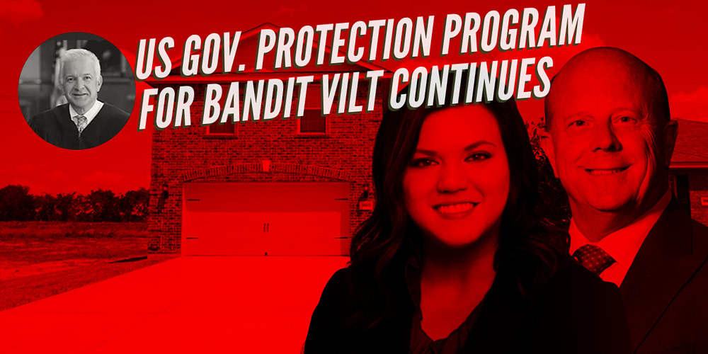 There is no reasonable person who could substantiate the US Government protection of bankrupt thief n' sanctioned lawyer Robert C. Vilt, ever.