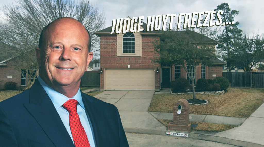 He's back. Bandit Lawyer Clay Vilt loves those foreclosure auction properties in Spring, Texas and this home has liens galore.