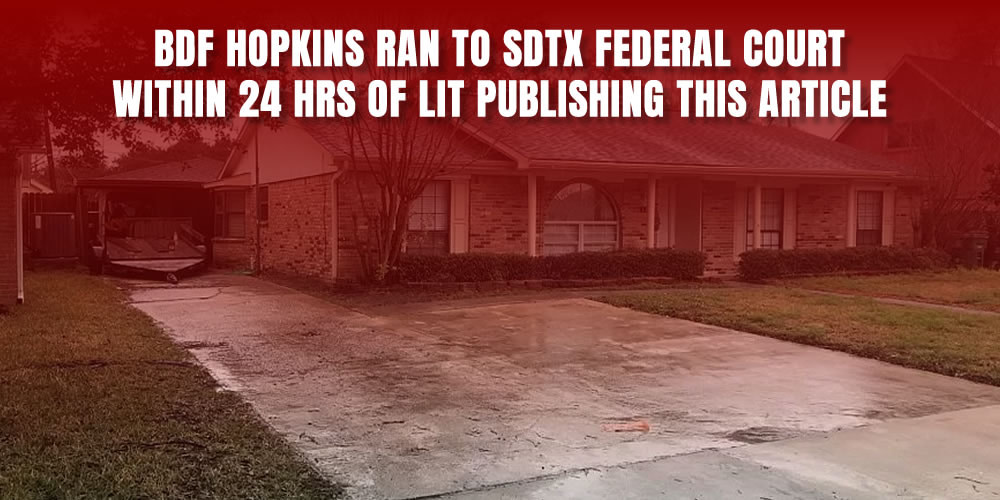 The Shell Sham Criminal Legal Debt Collection Entity Known as Hopkins Law, PLLC, an Alter Ego of Barrett Daffin (BDF Law Group)