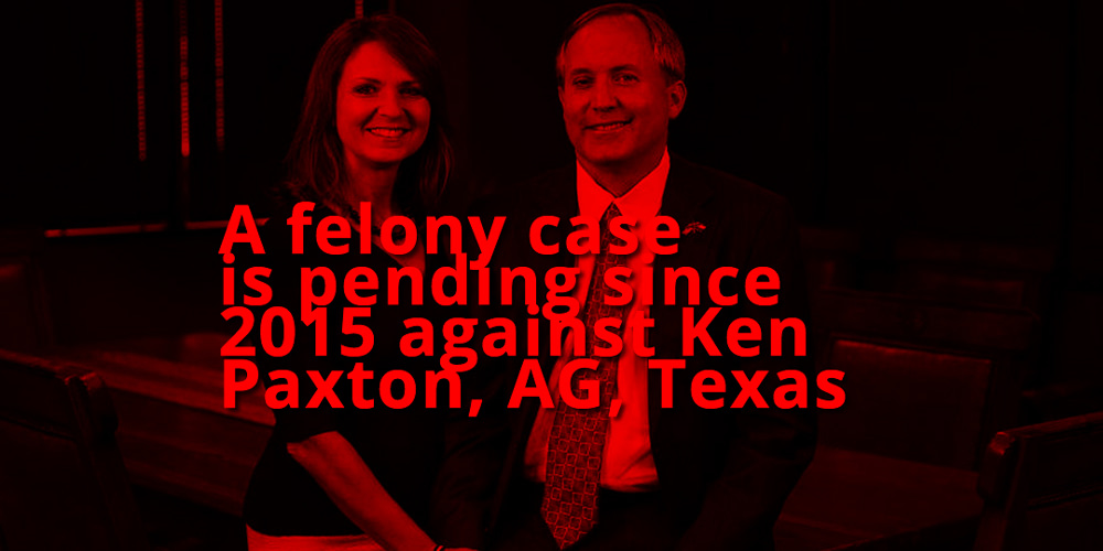 Justice Department officials in Washington have taken over the corruption investigation into Texas Attorney General Ken Paxton.
