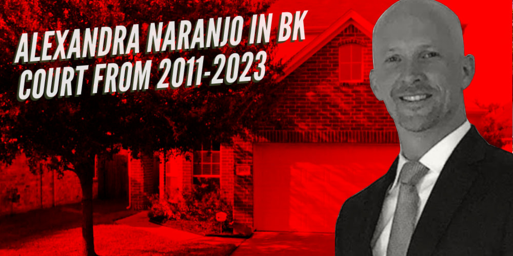 Alexandra Naranjo has been repelling foreclosure since 2011 and court records show that she's achieved this by filing multiple bankruptcies.