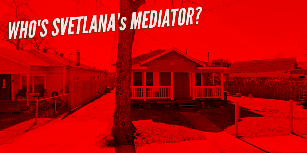 Another lawsuit filed by Svetlana Pestova which has been referred to mediation. This property has ties to the Rachel Gallegos article on LIT.