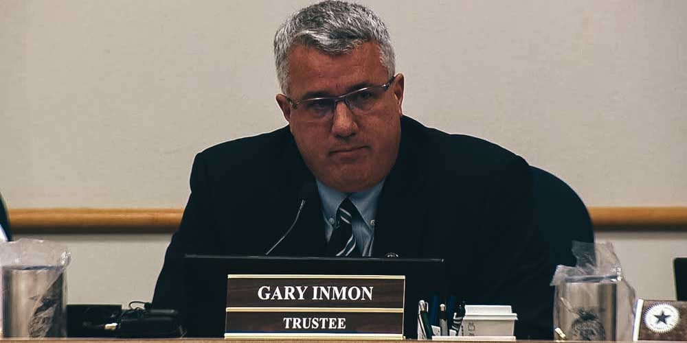 Long-time Schertz-Cibolo-Universal City ISD Trustee Gary Inmon gave up his law license last year after pleading guilty to two felonies, but he refused to give up his board position is now facing more trouble.