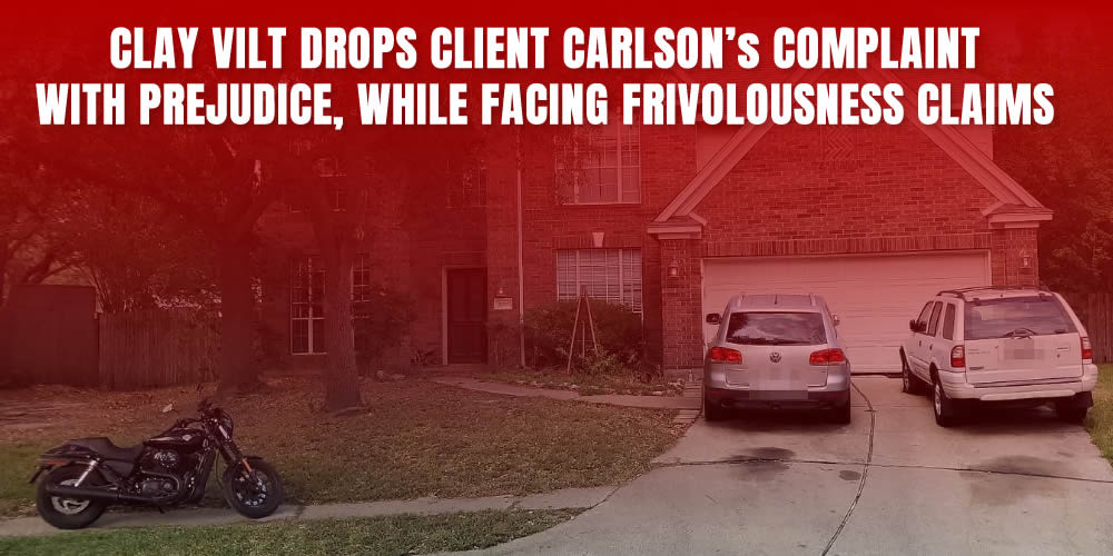 We're curious to learn how distressed homeowner William Carlson came to be introduced to Robert C. Vilt of Vilt and Associates.