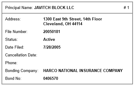 First Portfolio Ventures I and Javitch Block LLC’s Debt Buying and