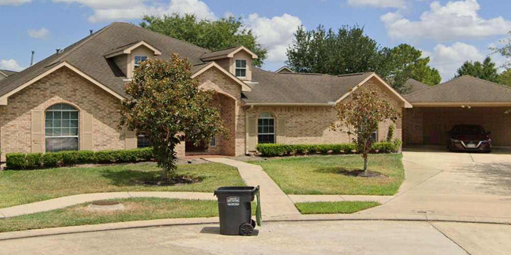 The property at risk; 3501 Carson Ct, Pearland, TX 77584