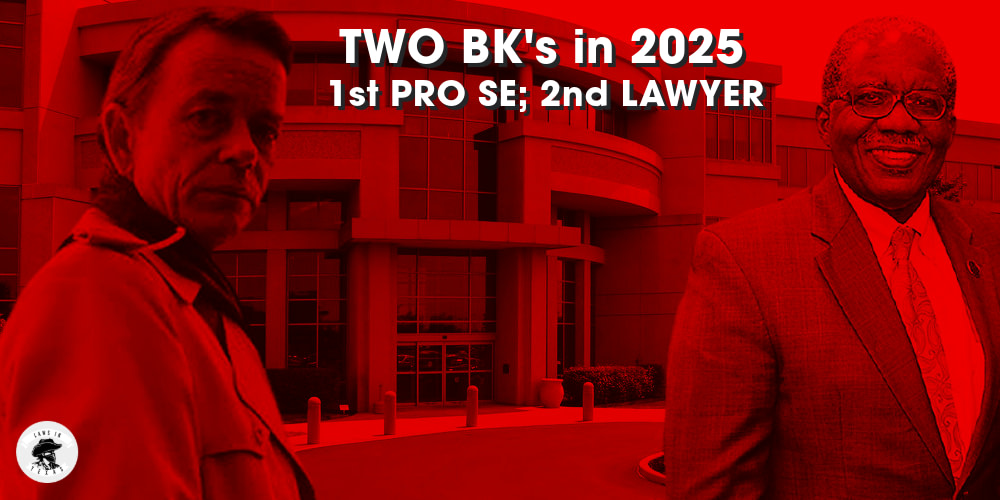 Wyatt's latest two bankruptcies in 2025 have been to thwart nonjudicial foreclosure of his homestead by auction.